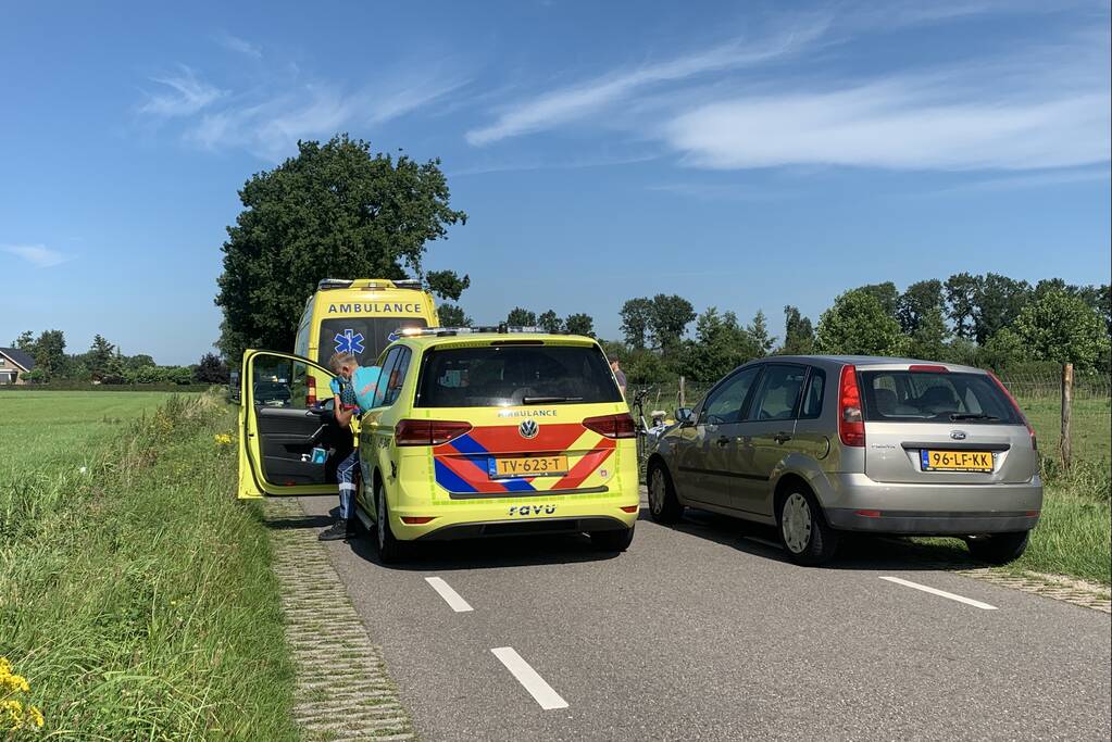 Traumahelikopter ingezet voor ernstig ongeval met fiets
