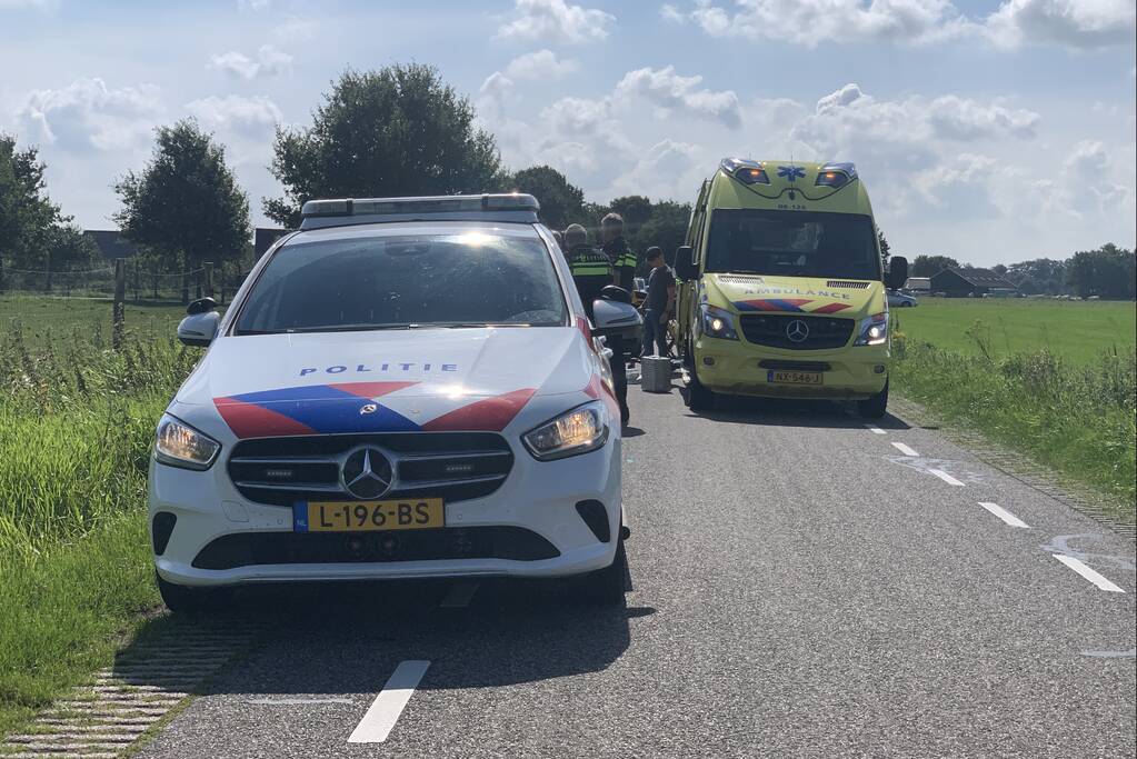Traumahelikopter ingezet voor ernstig ongeval met fiets