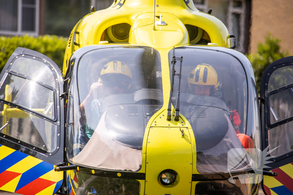 Gewonde bij bedrijfsongeval