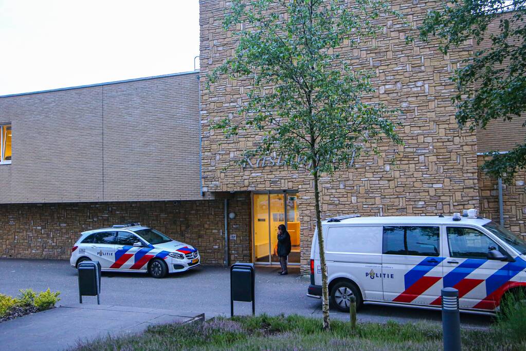 Persoon aangehouden in bosgebied