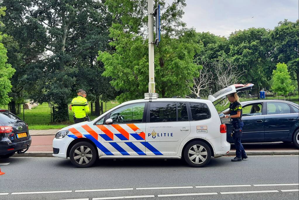Een gewonde bij kop-staart aanrijding