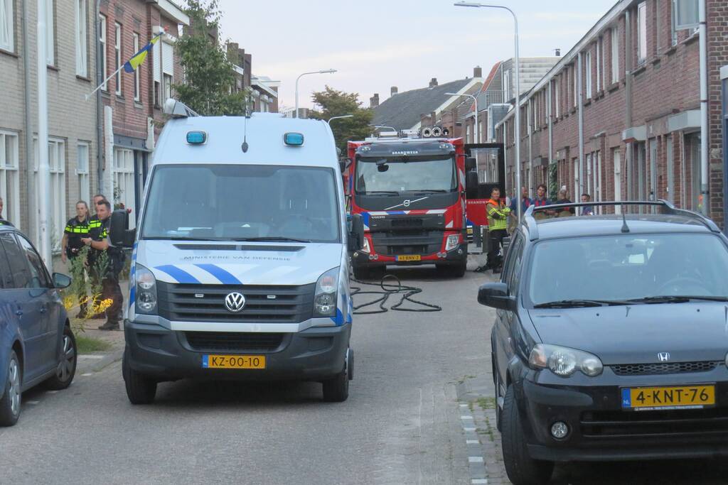 Explosief materiaal aangetroffen tijdens politieonderzoek