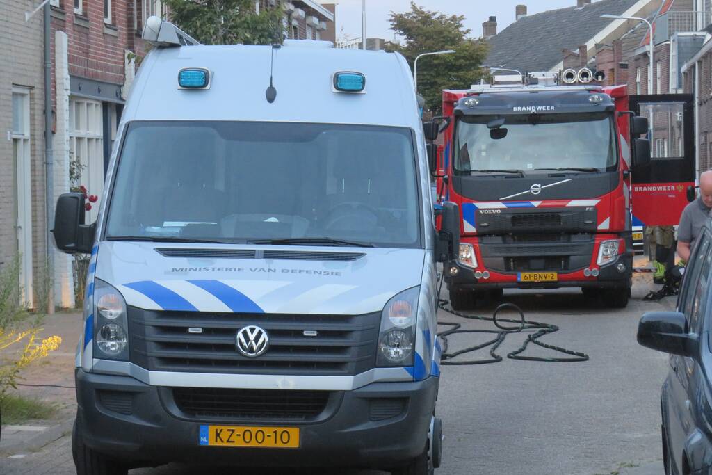 Explosief materiaal aangetroffen tijdens politieonderzoek