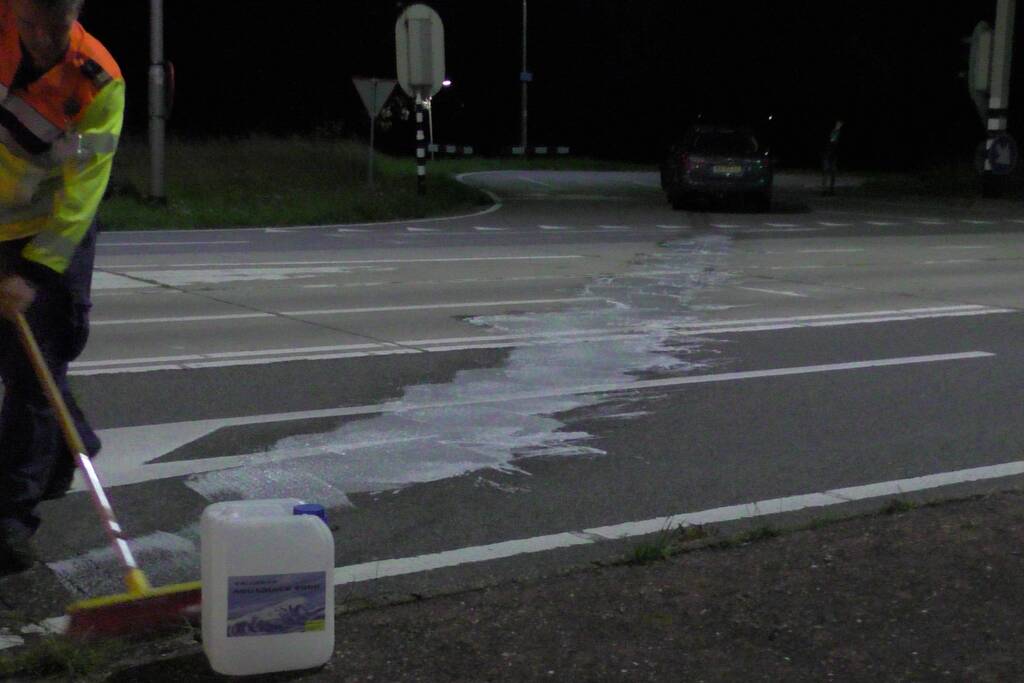 Schade bij ongeval op kruising