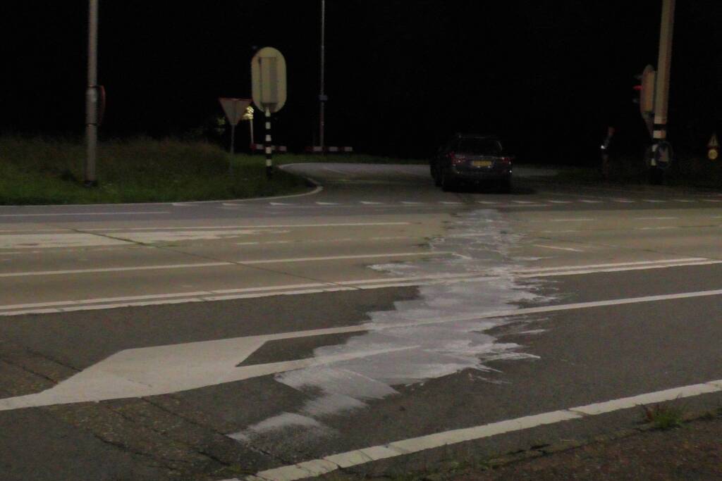 Schade bij ongeval op kruising