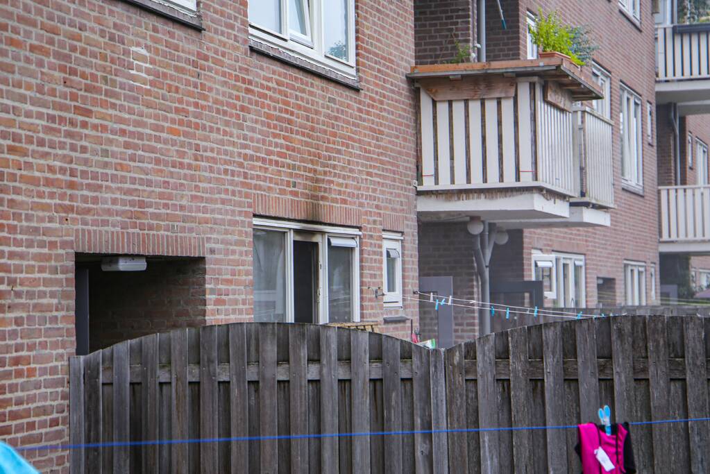 Huisdieren gered bij flinke brand in flatgebouw