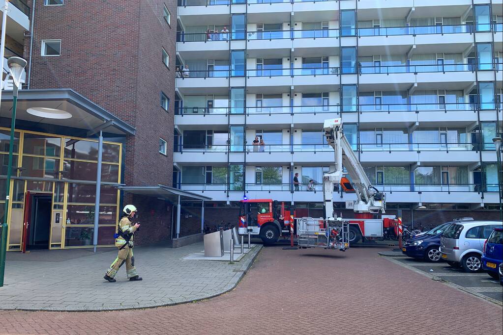 Kinderen krijgen traumabeer na brand in flatwoning