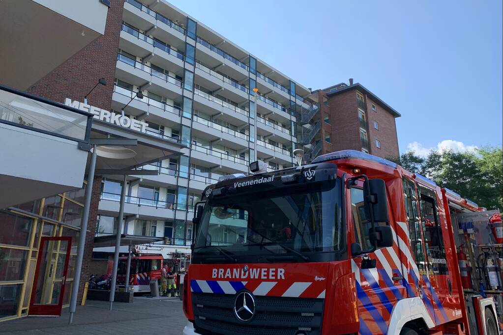 Kinderen krijgen traumabeer na brand in flatwoning