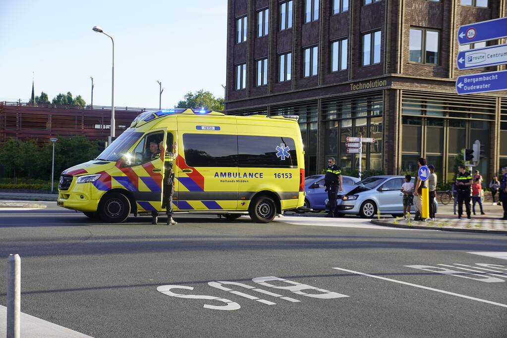 Schade bij kop-staartaanrijding