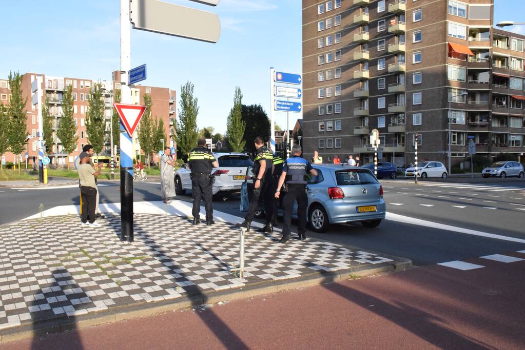 Schade bij kop-staartaanrijding