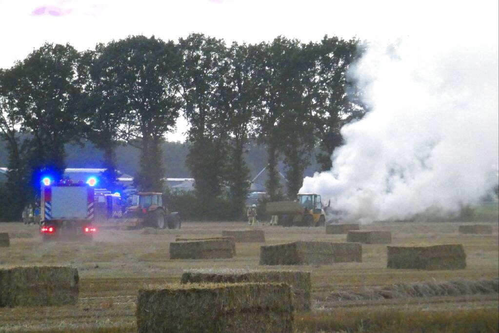 Verreiker verwoest door brand