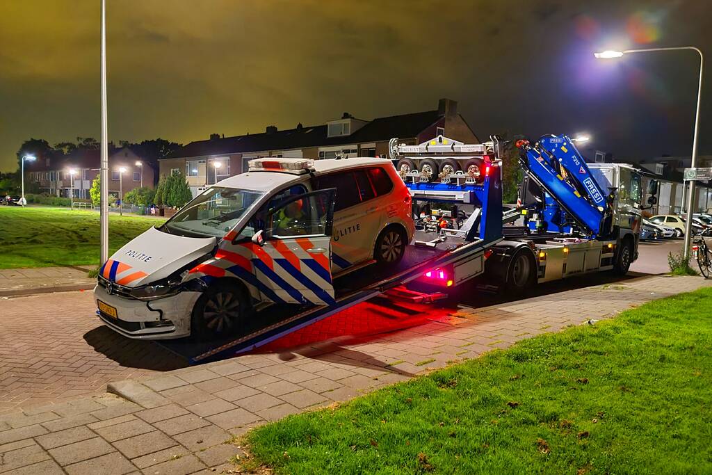 Politie deelt tik uit tijdens achtervolging