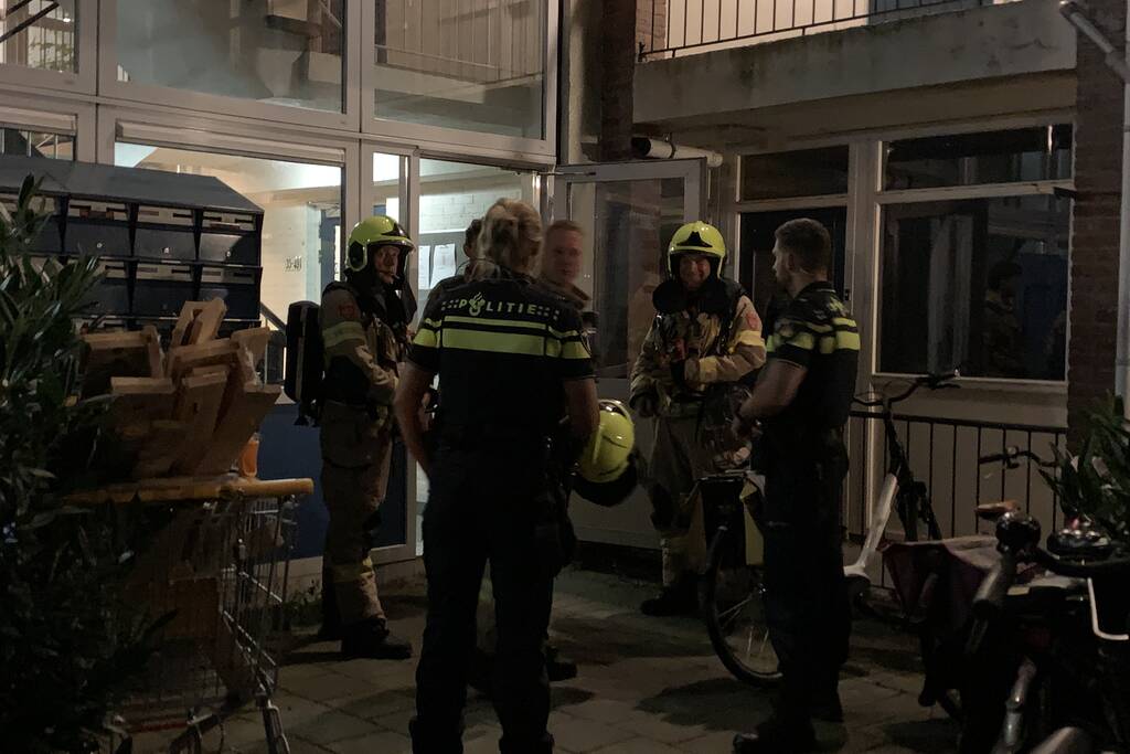 Brand in elektriciteitskast