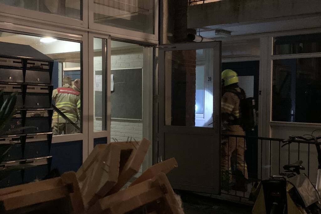 Brand in elektriciteitskast