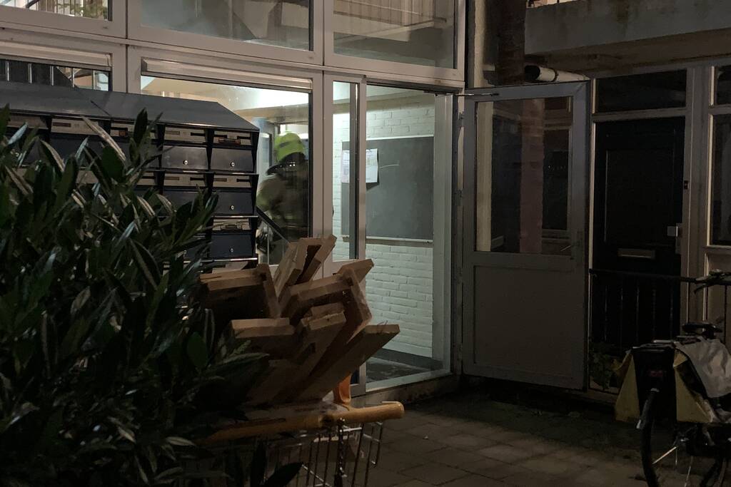 Brand in elektriciteitskast