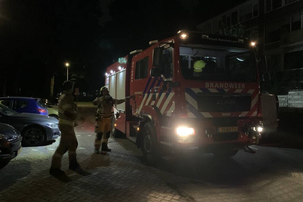 Brand in elektriciteitskast