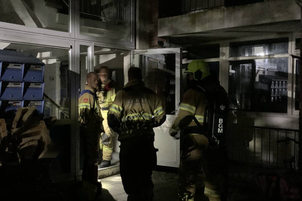 Brand in elektriciteitskast