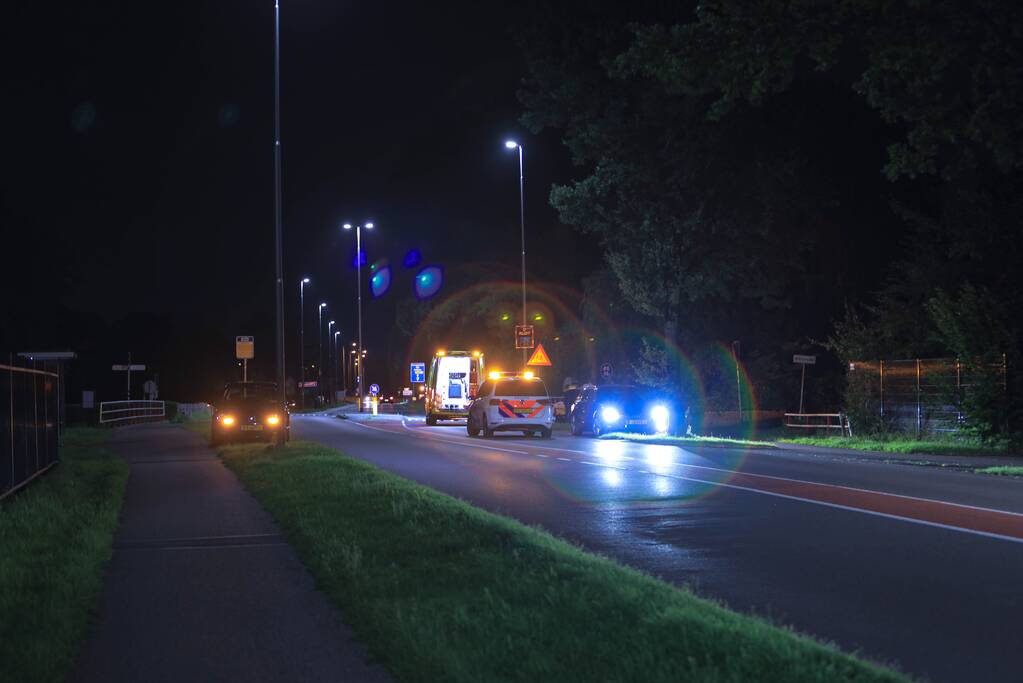 Mountainbiker gewond door ongeval