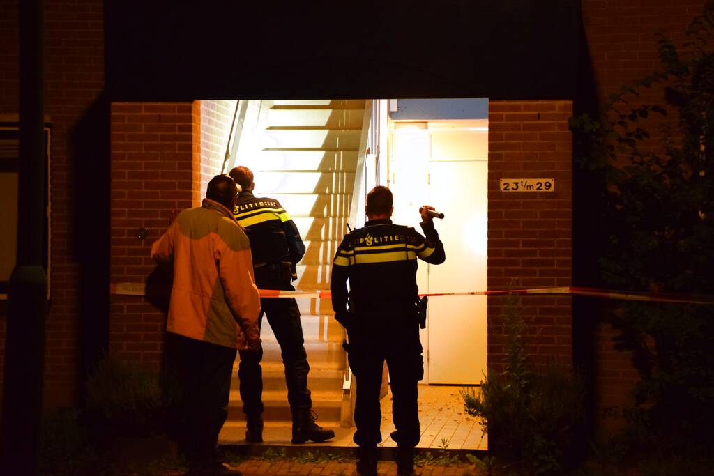 Explosie ontzet portiekwoningen
