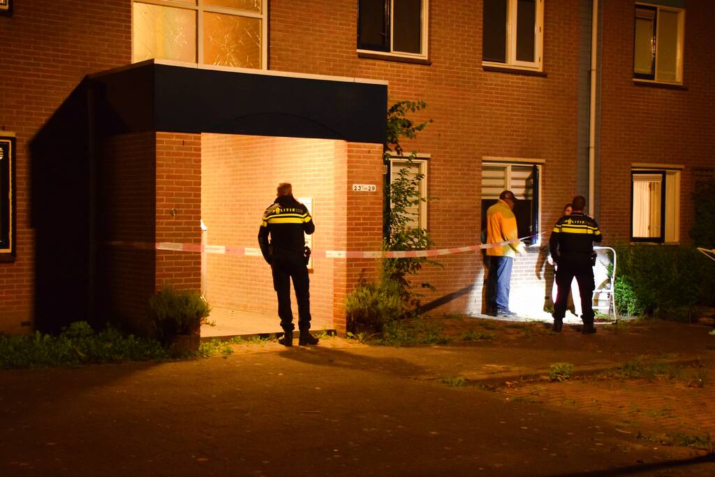 Explosie ontzet portiekwoningen