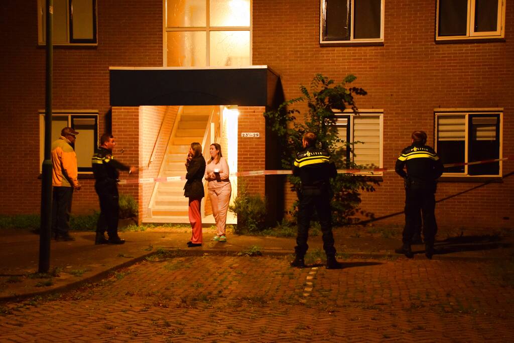 Explosie ontzet portiekwoningen