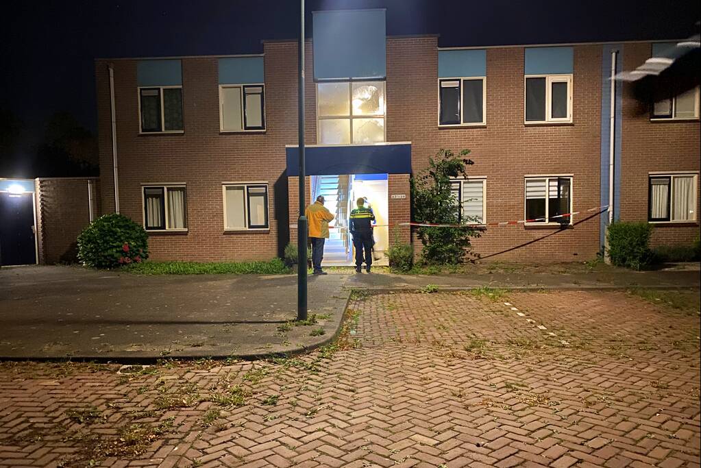 Explosie ontzet portiekwoningen