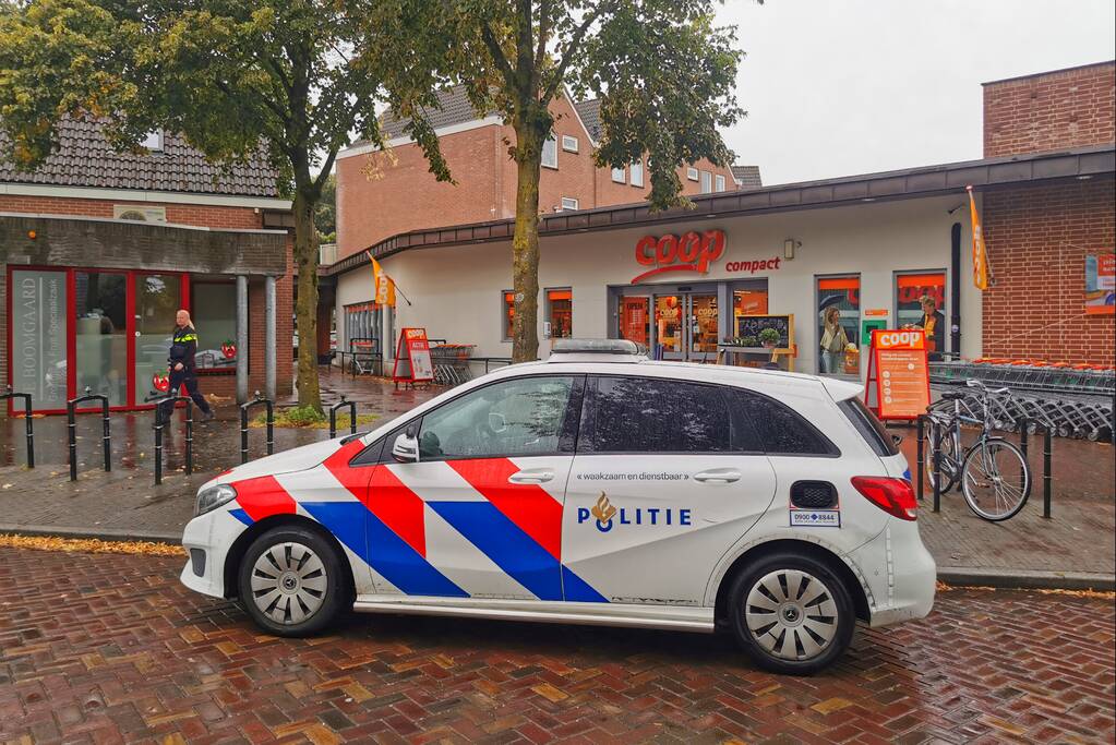 Kassière Coop-supermarkt overvallen