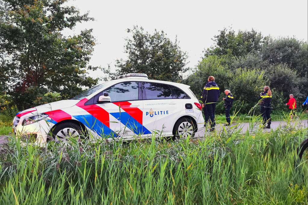 Politiehelikopter ingezet nadat persoon maïsveld invlucht