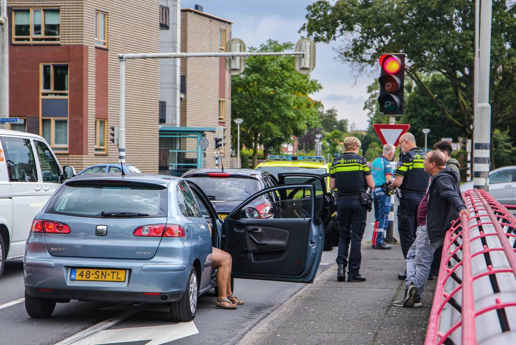 Schade bij kop-staart botsing