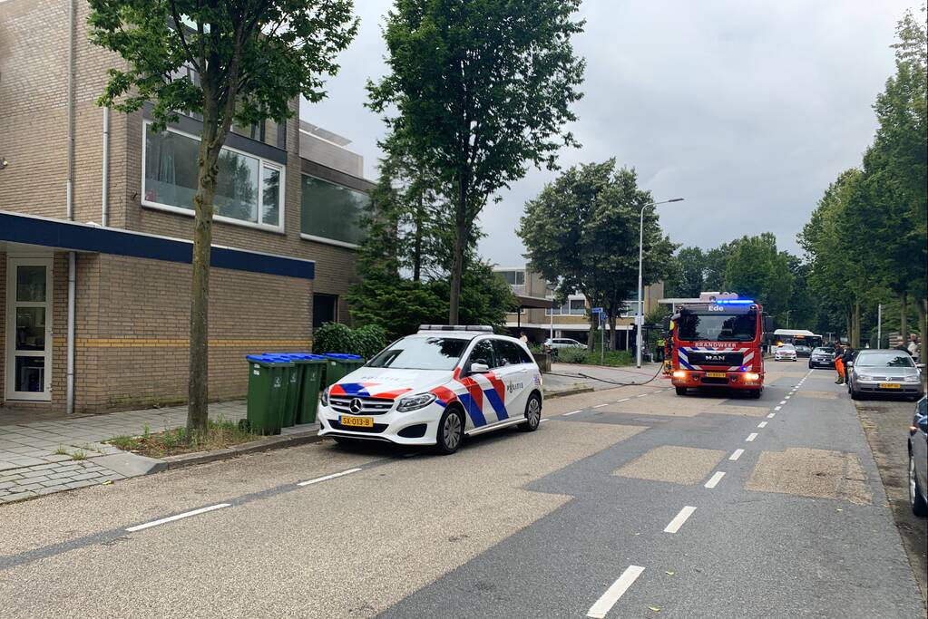 Flinke rookontwikkeling bij woningbrand