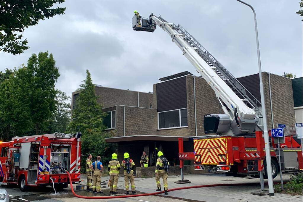 Flinke rookontwikkeling bij woningbrand