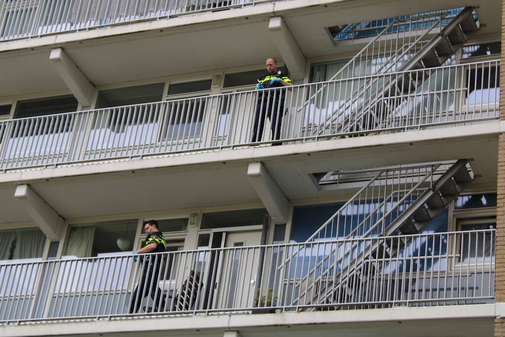 Traumahelikopter landt voor incident