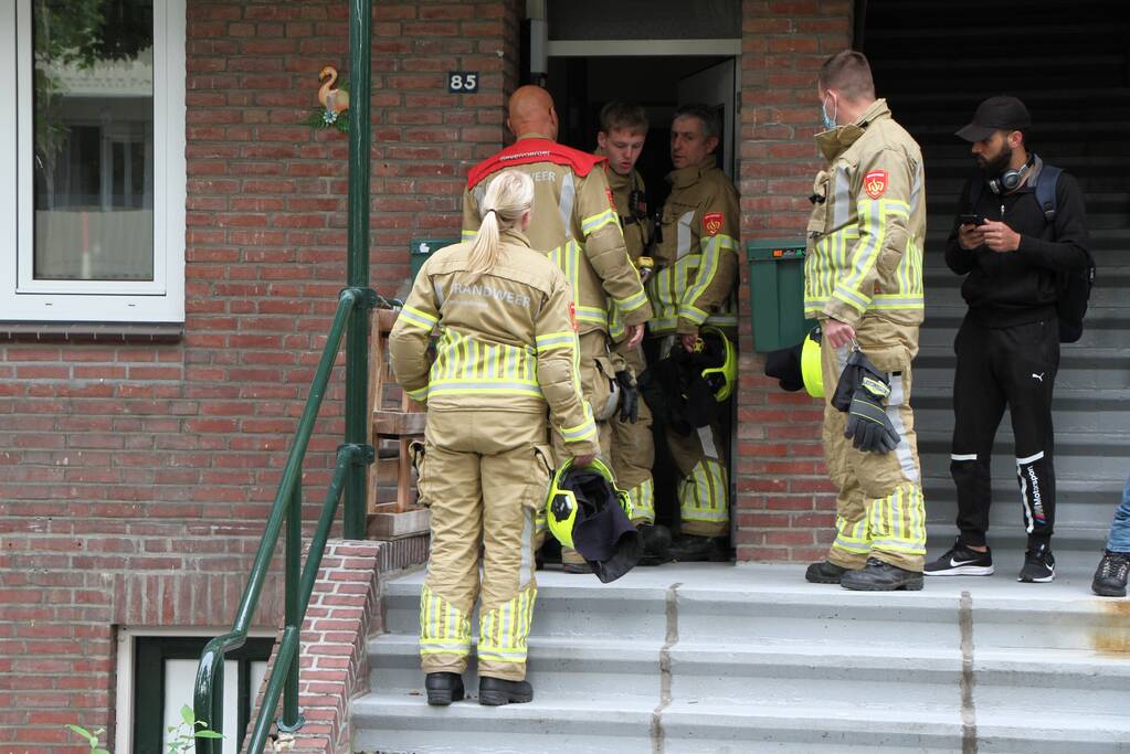 Lege batterij van rookmelder zorgt voor bezoek van de brandweer