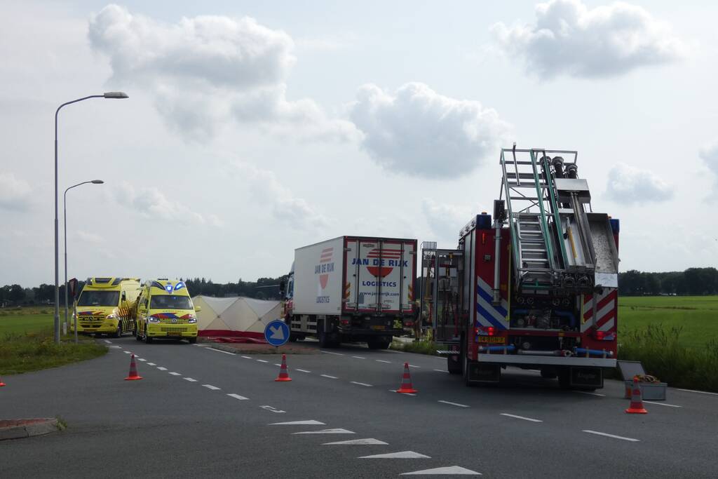 Traumahelikopter ingezet bij ernstig ongeval