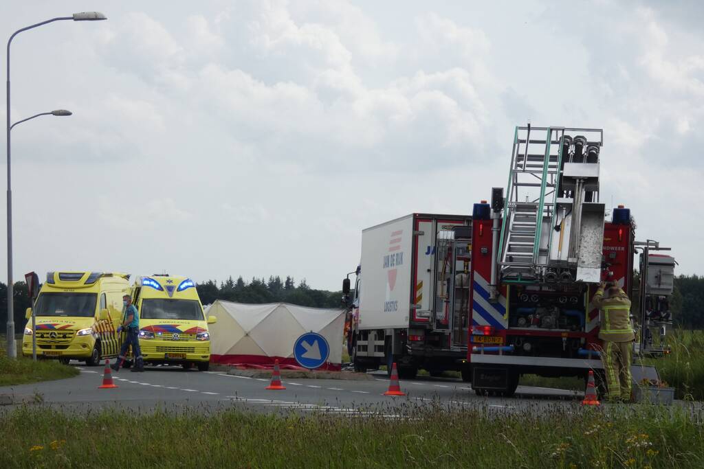 Traumahelikopter ingezet bij ernstig ongeval