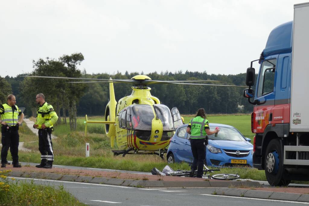 Traumahelikopter ingezet bij ernstig ongeval