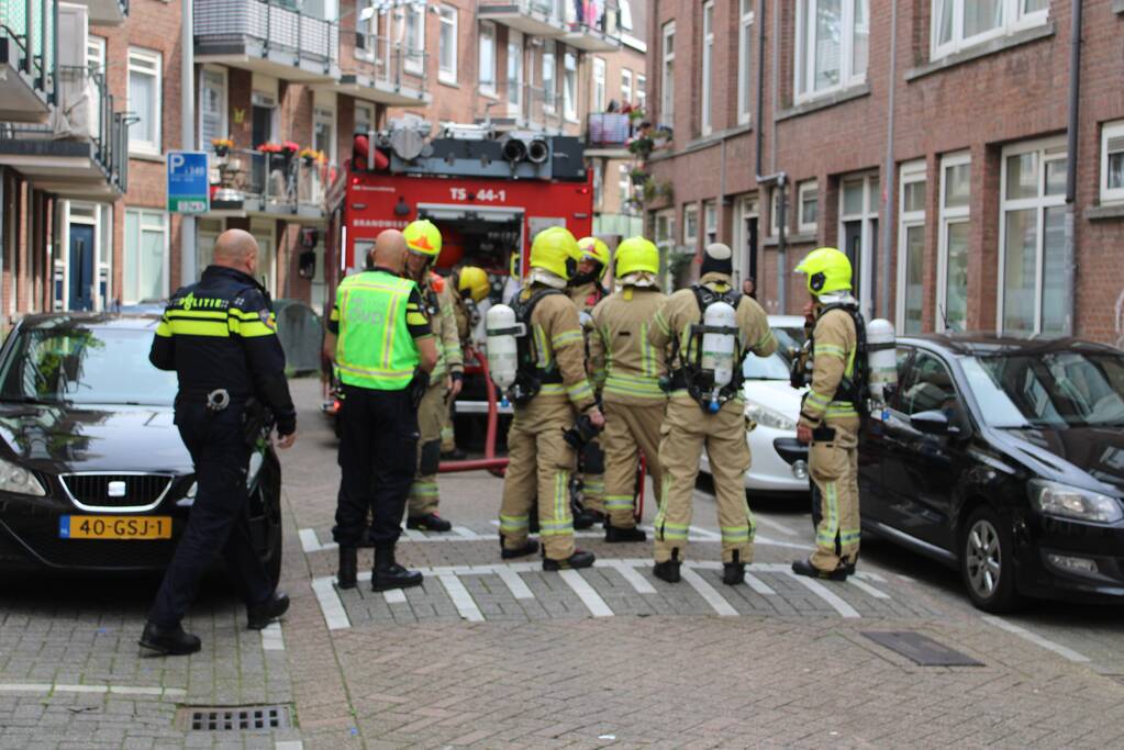 Bewoners gecontroleerd bij woningbrand