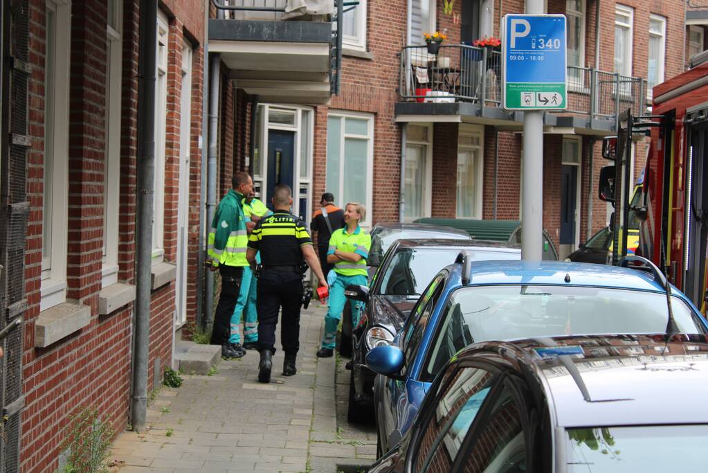 Bewoners gecontroleerd bij woningbrand