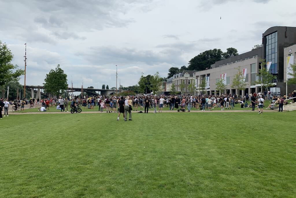 Demonstratie tegen evenementensector