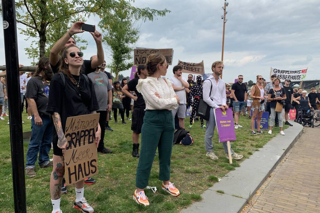 Demonstratie tegen evenementensector