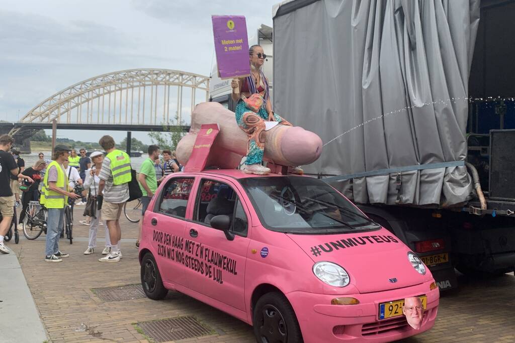 Demonstratie tegen evenementensector