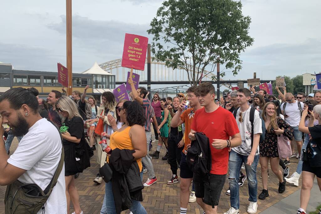 Demonstratie tegen evenementensector