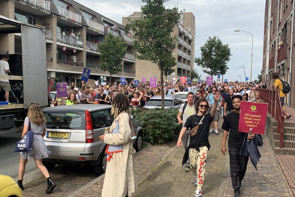 Demonstratie tegen evenementensector