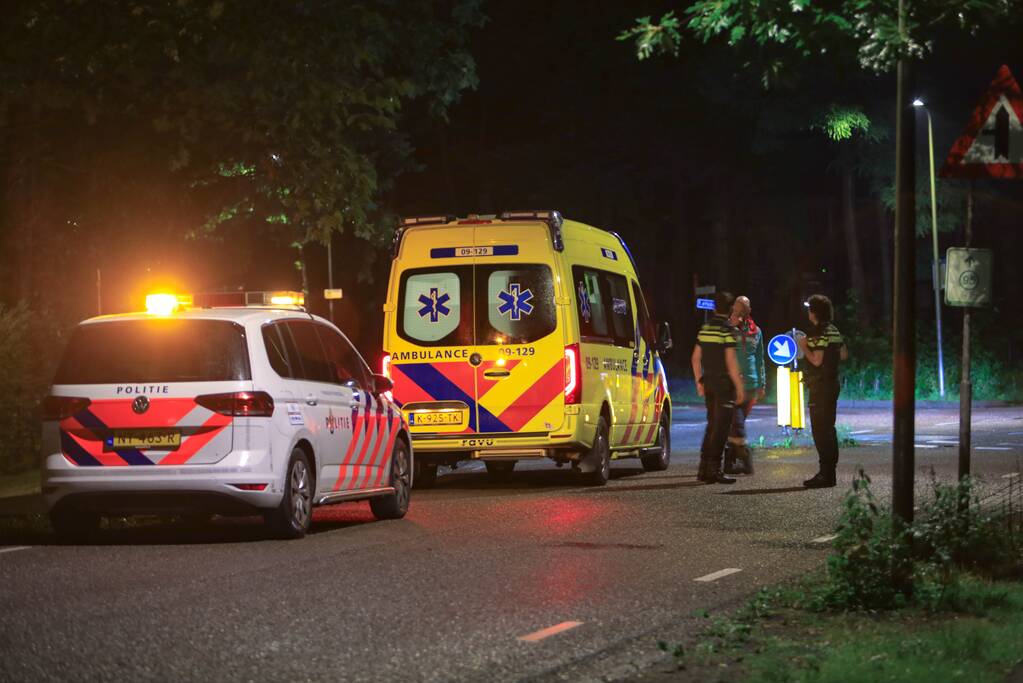 Fietsster gaat onderuit en raakt gewond
