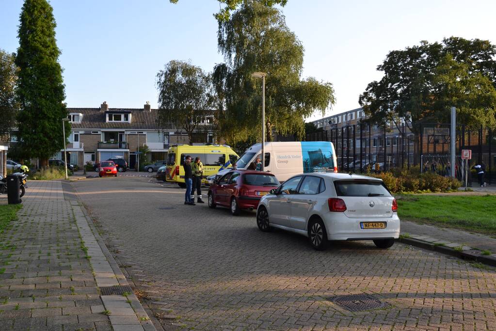 Schade aan personenauto's door ongeval
