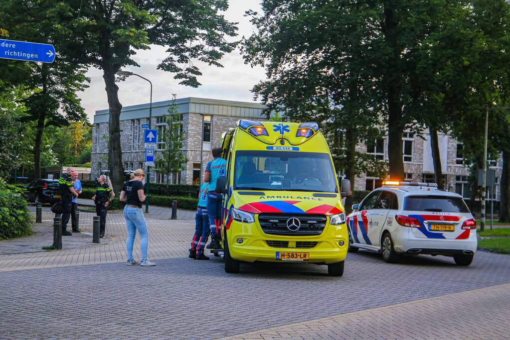 Maaltijdbezorger gewond door ongeval