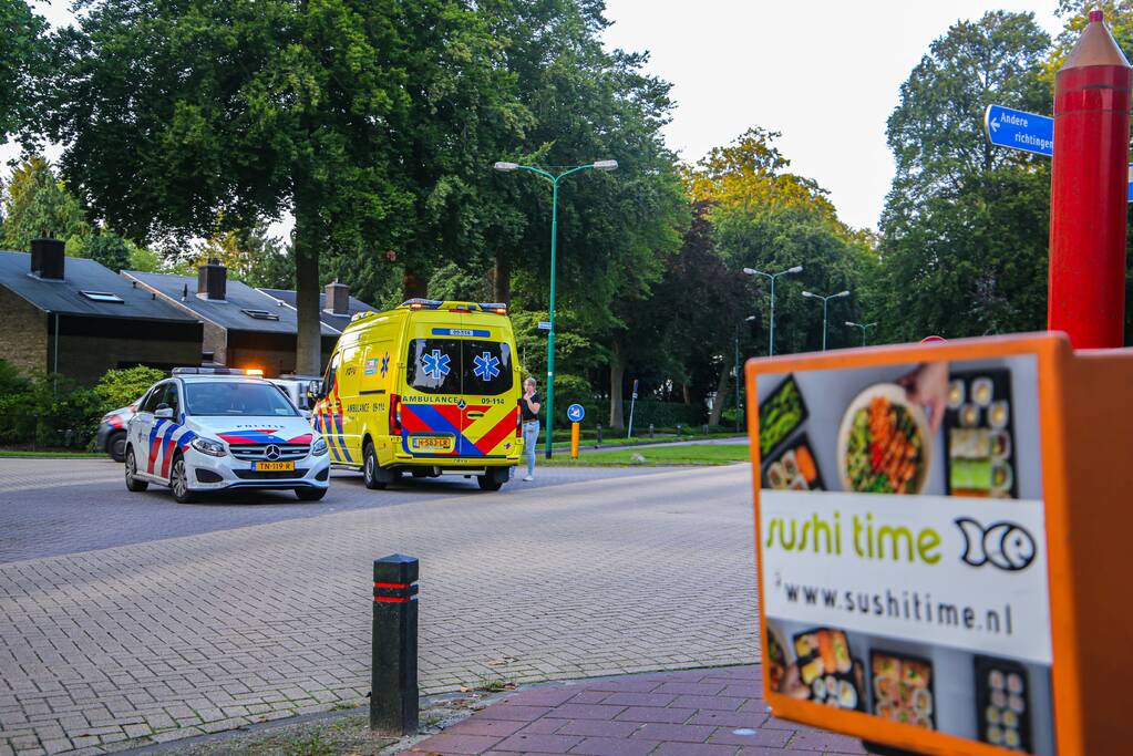 Maaltijdbezorger gewond door ongeval