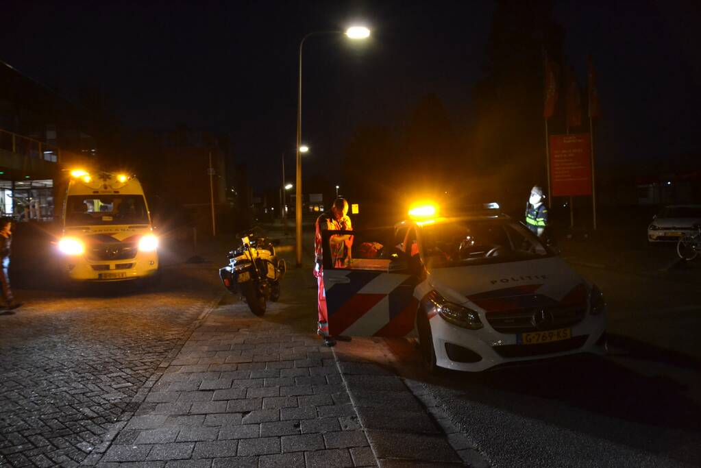 Traumahelikopter landt voor incident