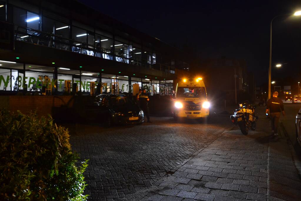 Traumahelikopter landt voor incident