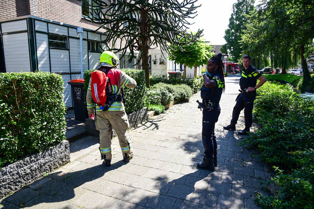 Kortsluiting in strijkijzer veroorzaakt brand